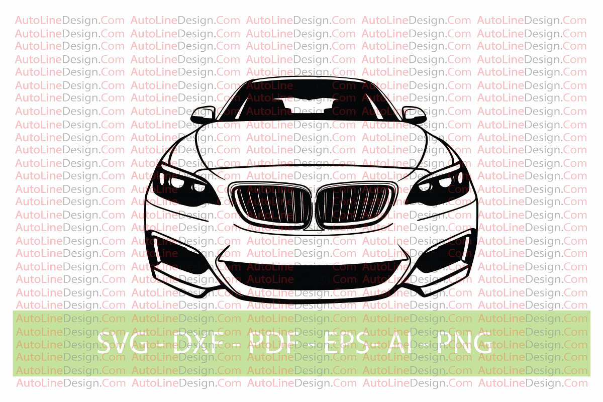 2 series F22 Car Vector, a Transportation Illustration by AutoLineDesign
