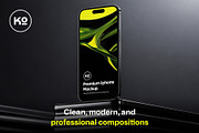 Premium Iphone Mockup Bundle, an iPhone Mockup by anamwp (Thumbnail 2 of 6)