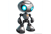 Prompt Robo Love Clipart, a Decorative Illustration by Creative design (Thumbnail 6 of 7)