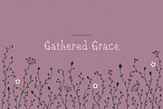 FolkFlora Botanical Display Font, a Sans Serif Font by Graphic Spirit (Thumbnail 6 of 8)