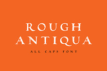 Distressed Serif Rough Antiqua