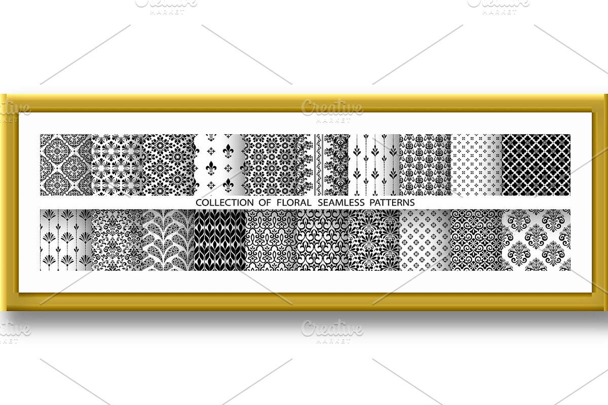 Geometric set patterns, a Pattern Graphic by RODINA (Photo 2 of 3)
