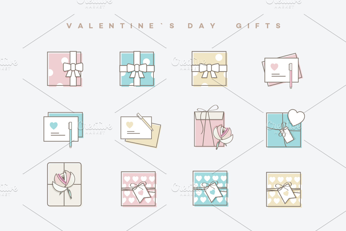 Gifting Icon Pack, an Outline Icon by Polar Vectors (Photo 5 of 12)