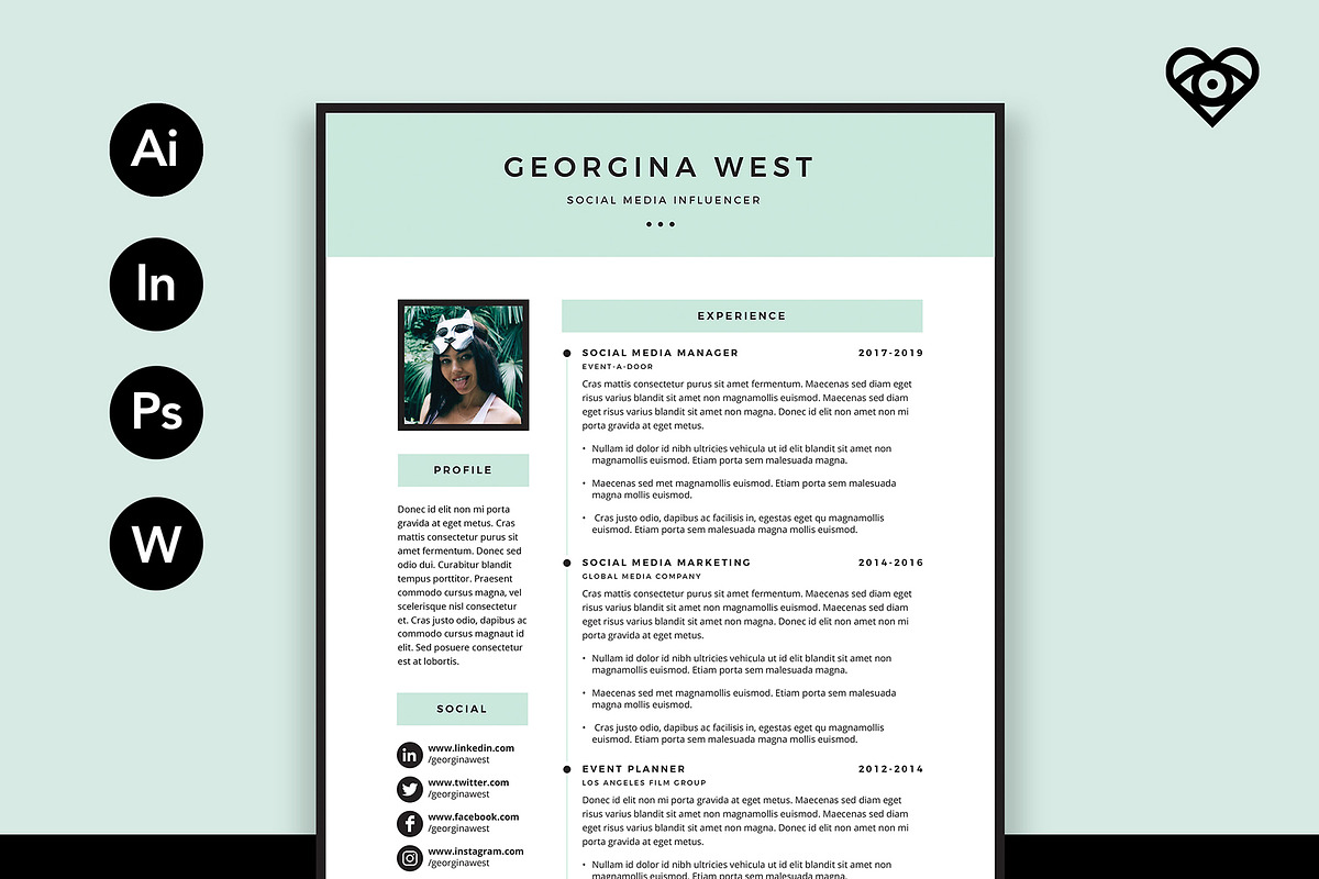 Classic Resume, a Resume Template by ikono.me (Photo 6 of 7)