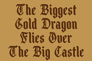 CS Halstein – Blackletter Font, a Blackletter Font by Craft Supply Co. (Thumbnail 6 of 8)