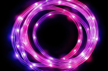 Glowing purple and pink LED lights c, a Background Photo by Pixeness