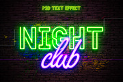 glow neon text effect bundle, a Layer Style Add-On by yokbisayok (Thumbnail 5 of 5)