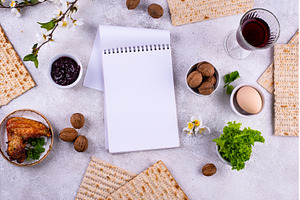 Traditional Passover Seder plate, a Food & Drink Photo by Yulia Furman