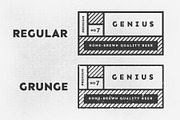34 Vintage Labels, a Font by Tugcu Design Co. (Thumbnail 5 of 5)