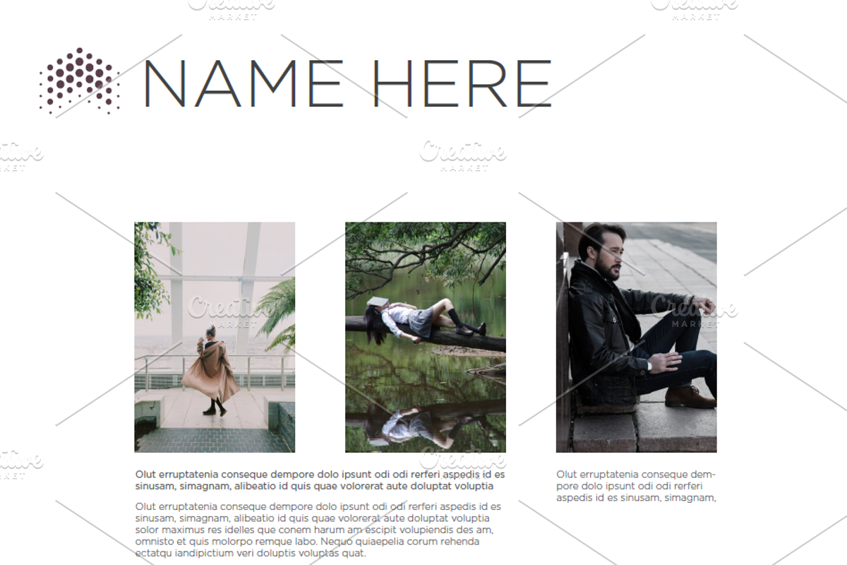 Modern Branding Package, a Branding & Logo Template by Light & Line Designs (Photo 3 of 7)