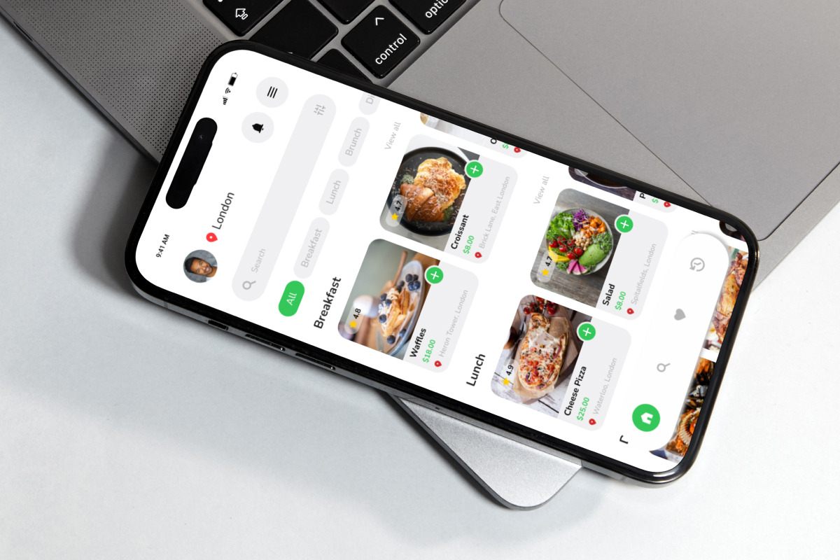 Delishio - Food Delivery App Design, an App Template by productype1 (Photo 5 of 5)