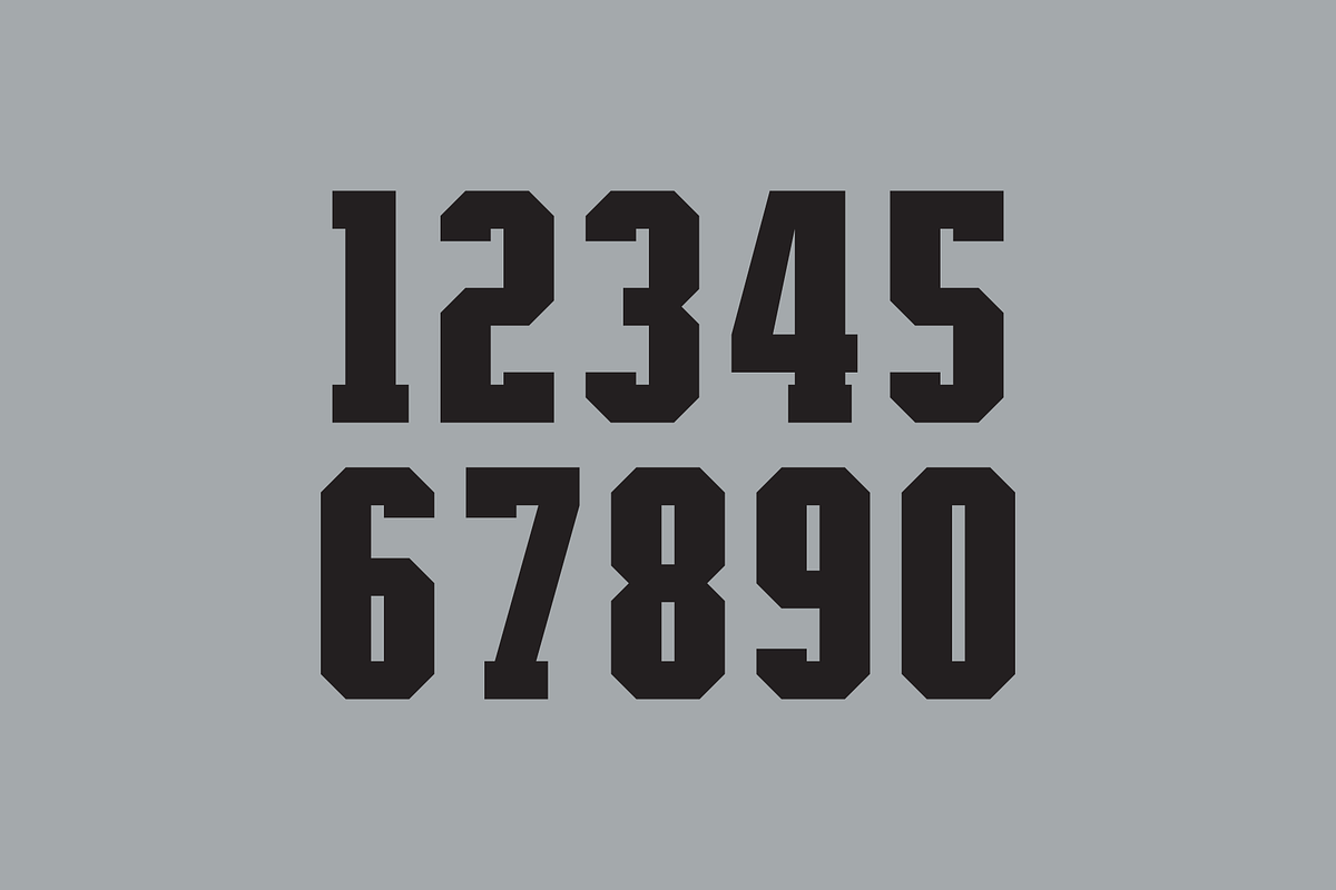 Unbreakable Numeral Set preview 4