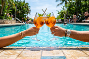 Arms Extended in Summer Pool, a Holiday Photo by nandinigraphics (Thumbnail 1 of 3)
