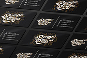 Black&Clean Business Card Mockup PSD, a Print Template by PompoCo (Thumbnail 1 of 3)