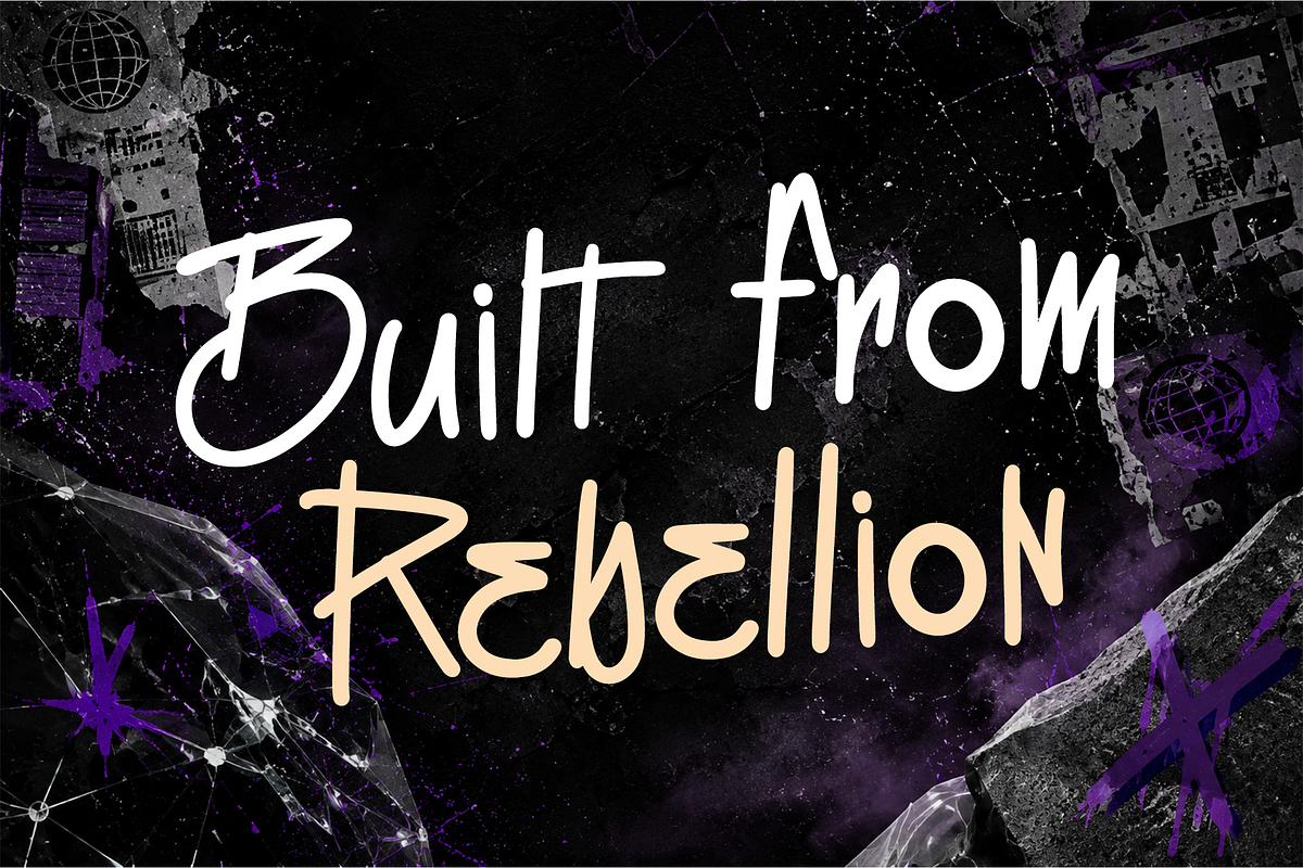 Stryvix, a Handwritten Font by Dm Studio (Photo 2 of 7)
