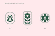 Minimalist Botanical Logos, an Object Graphic by Léo Alexandre (Thumbnail 2 of 11)