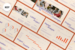 Beige Product Launch Project Keynote, a Presentation Template by graphicook
