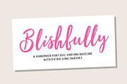 Blishfully Font Duo, a Script Font by Areatype (Thumbnail 1 of 14)