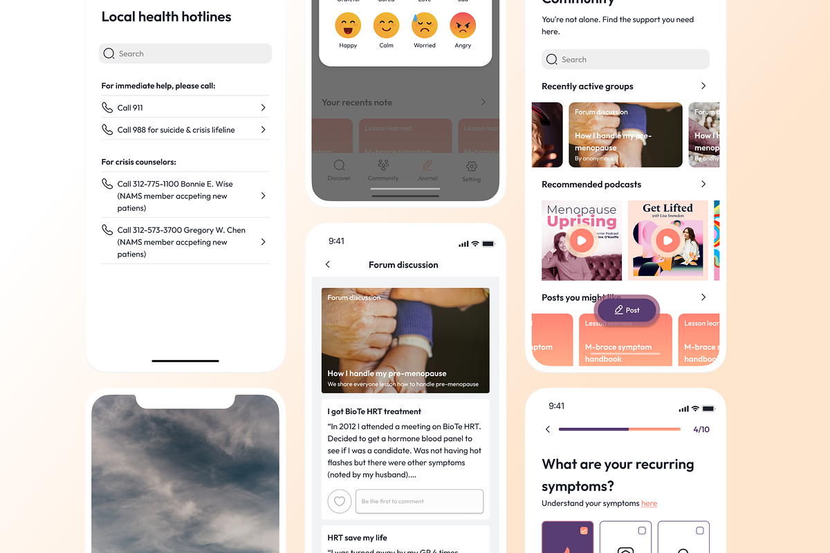 Meno App UI Kit, an UI Kit Template by theBrandLab.io (Photo 6 of 7)