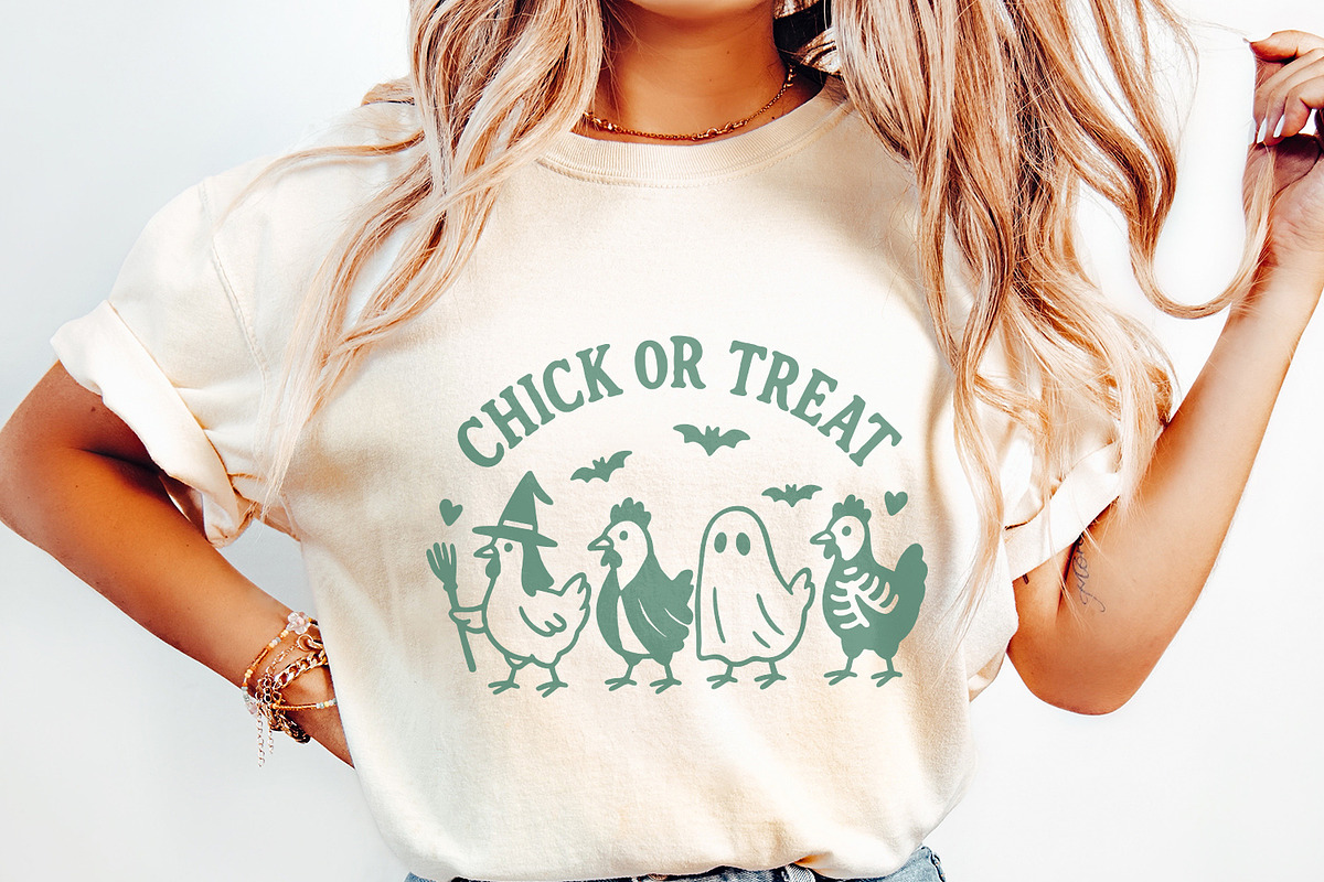 Chick Or Treat PNG, Funny Halloween, an Illustration by SharpMarketplace (Photo 2 of 9)