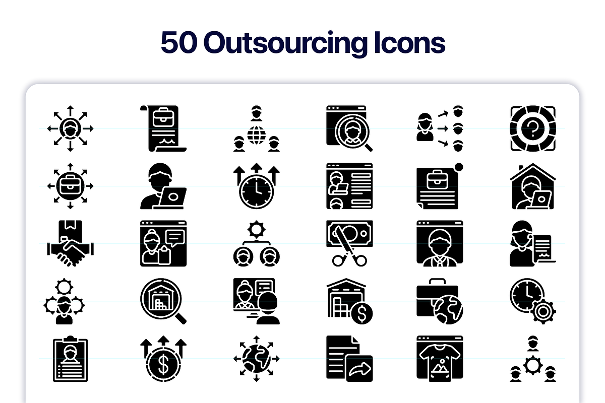 JuicyIcons Glyph Bundle:13,000 Icons, an Outline Icon by Juicy Icons (Photo 8 of 11)