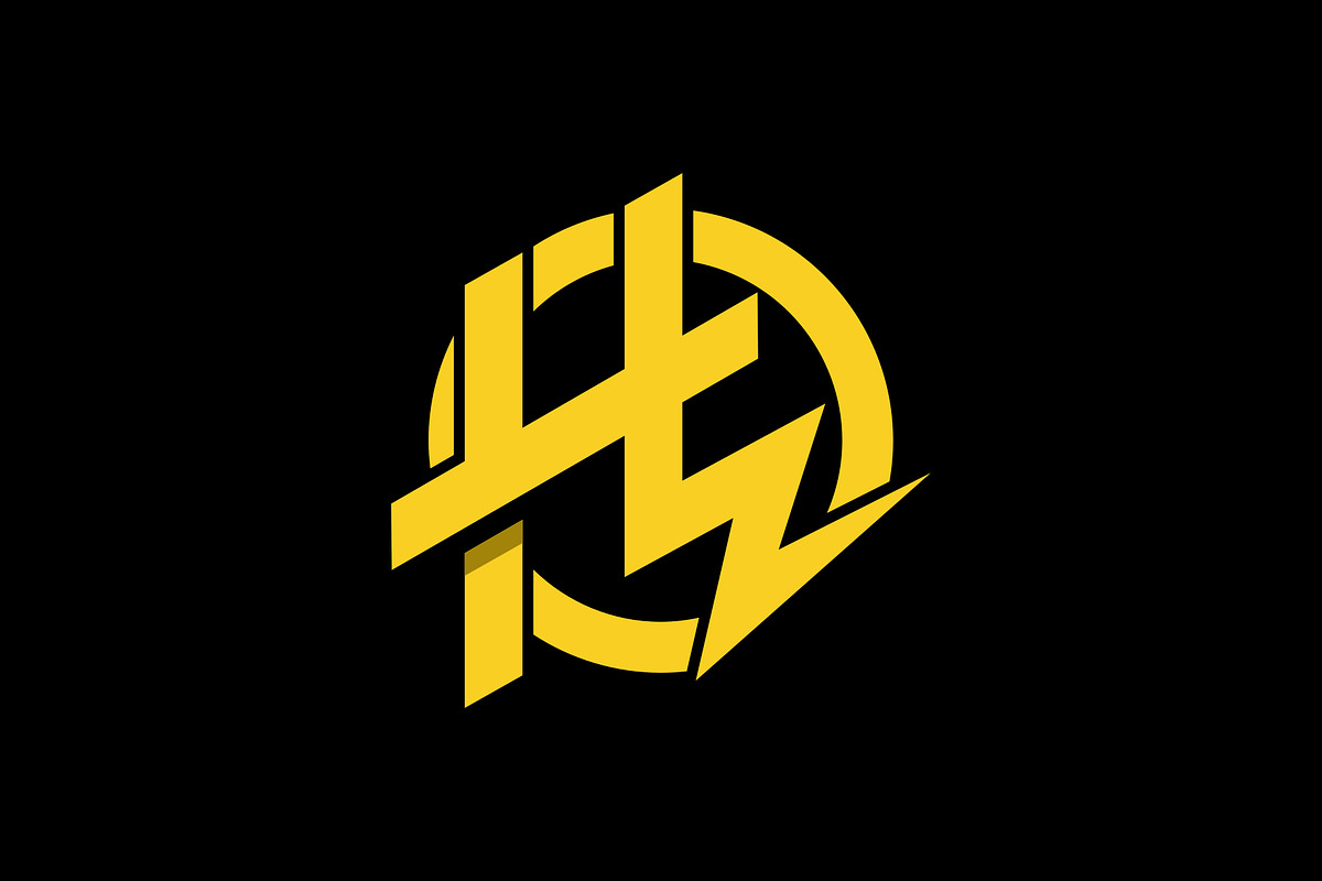 H Thunder Letter Logo, a Branding & Logo Template by kidzdsgn (Photo 2 of 5)