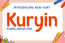 Kuryin | Playful Font Display