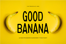 Good Banana - Font