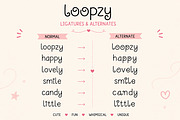 Loopzy, a Handwritten Font by Wow Magic (Thumbnail 3 of 6)