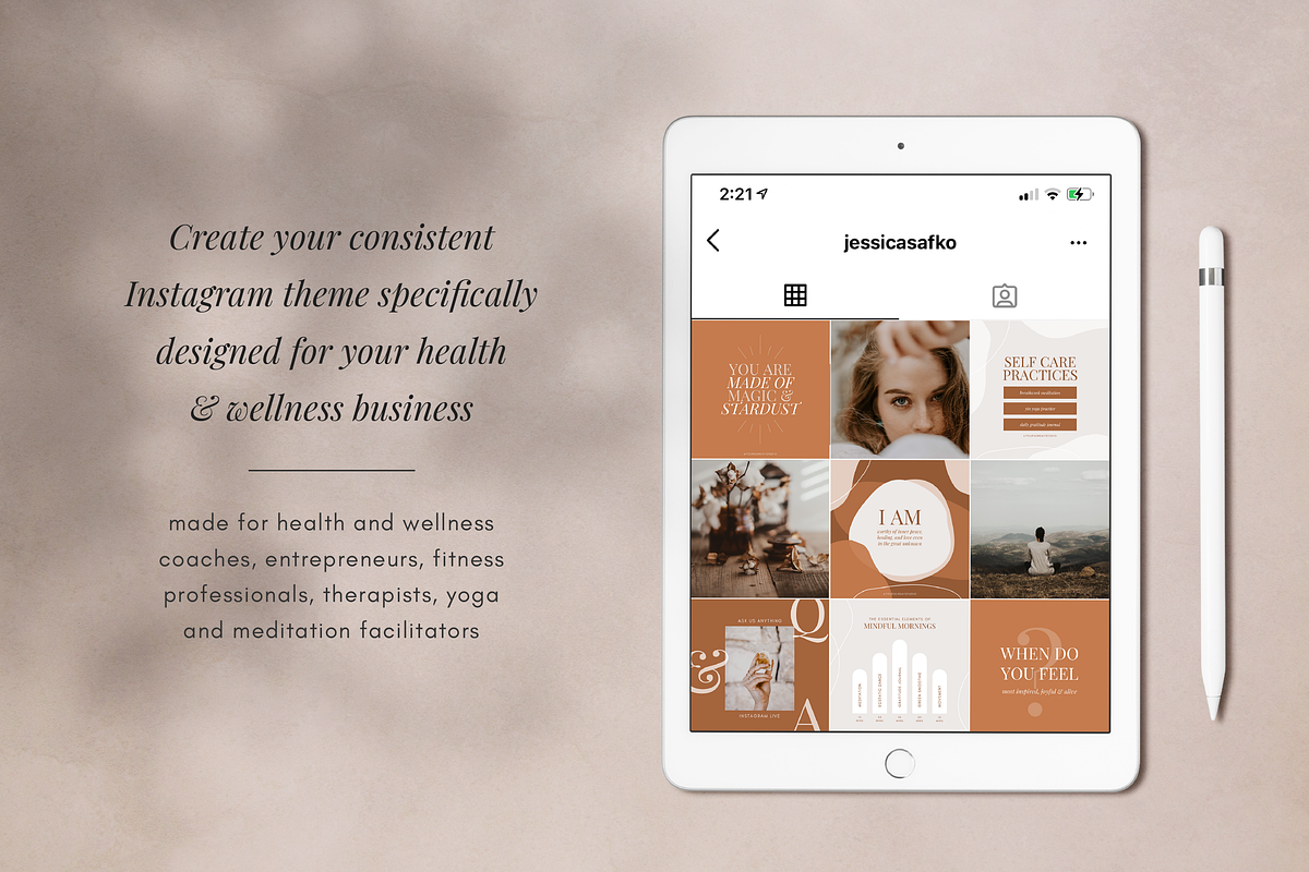 Wellness Coach Resource Canva Bundle, a Design Template by Studio Soluna (Photo 13 of 45)