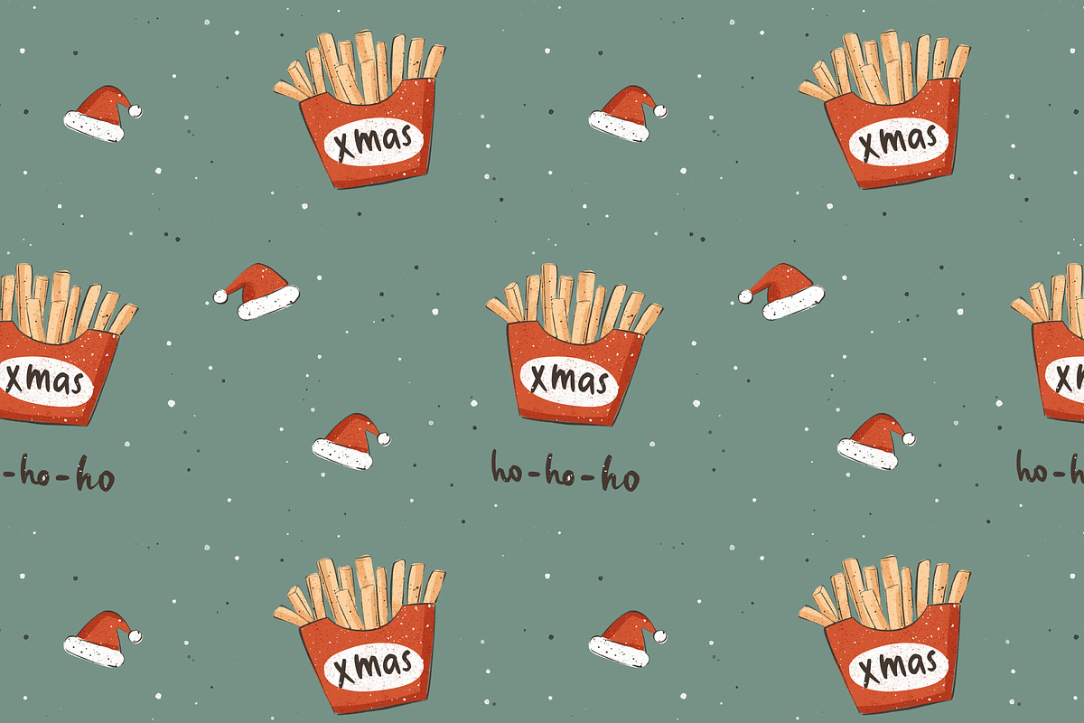 Pattern: Christmas, a Pattern Graphic by Olena Kuznietsova (Photo 4 of 5)