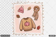 Cozy Winter Fall Frame Bundle, a Photo by Actual Pixel (Thumbnail 17 of 18)