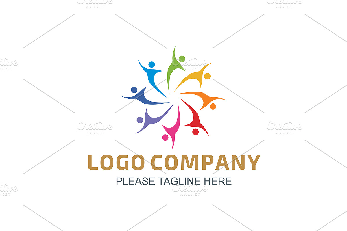 20 Logo Teamwork Templates Bundle, a Branding & Logo Template by Friendesigns (Photo 10 of 21)