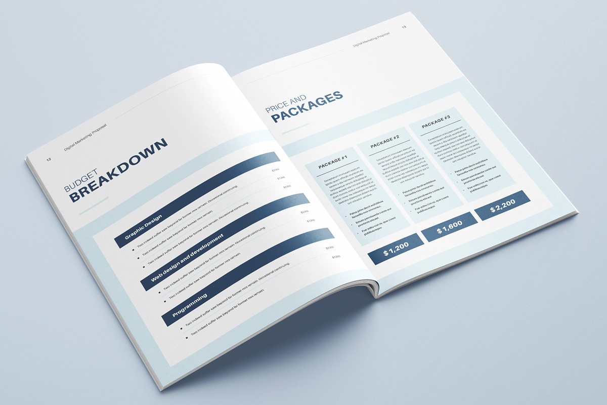 Digital Marketing Proposal, Canva preview 4