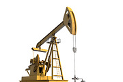 Oil Pump Jack, an Object 3D Model by Tedi Permana (Thumbnail 4 of 13)