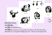 Zodiac Signs, an Object Graphic by SweetRenieDesigns (Thumbnail 2 of 3)