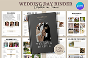 150 Page Wedding Day Binder Template, an Invitation Template by Coral Beauty (Thumbnail 1 of 5)