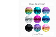 Disco Balls Clipart PNG Bundle, a Seasonal Illustration by Creative Matrix82 (Thumbnail 4 of 6)