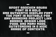 Sport Bengkor Brush, a Handwritten Font by QR Design Studio (Thumbnail 4 of 6)