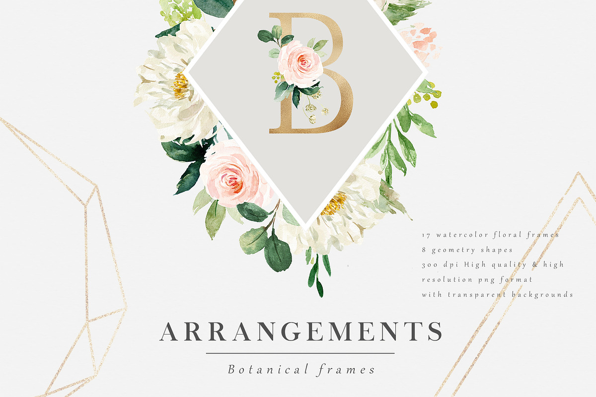 Ethereal Blush-Florals Graphic Set, a Decorative Illustration by Graphic Box (Photo 3 of 8)