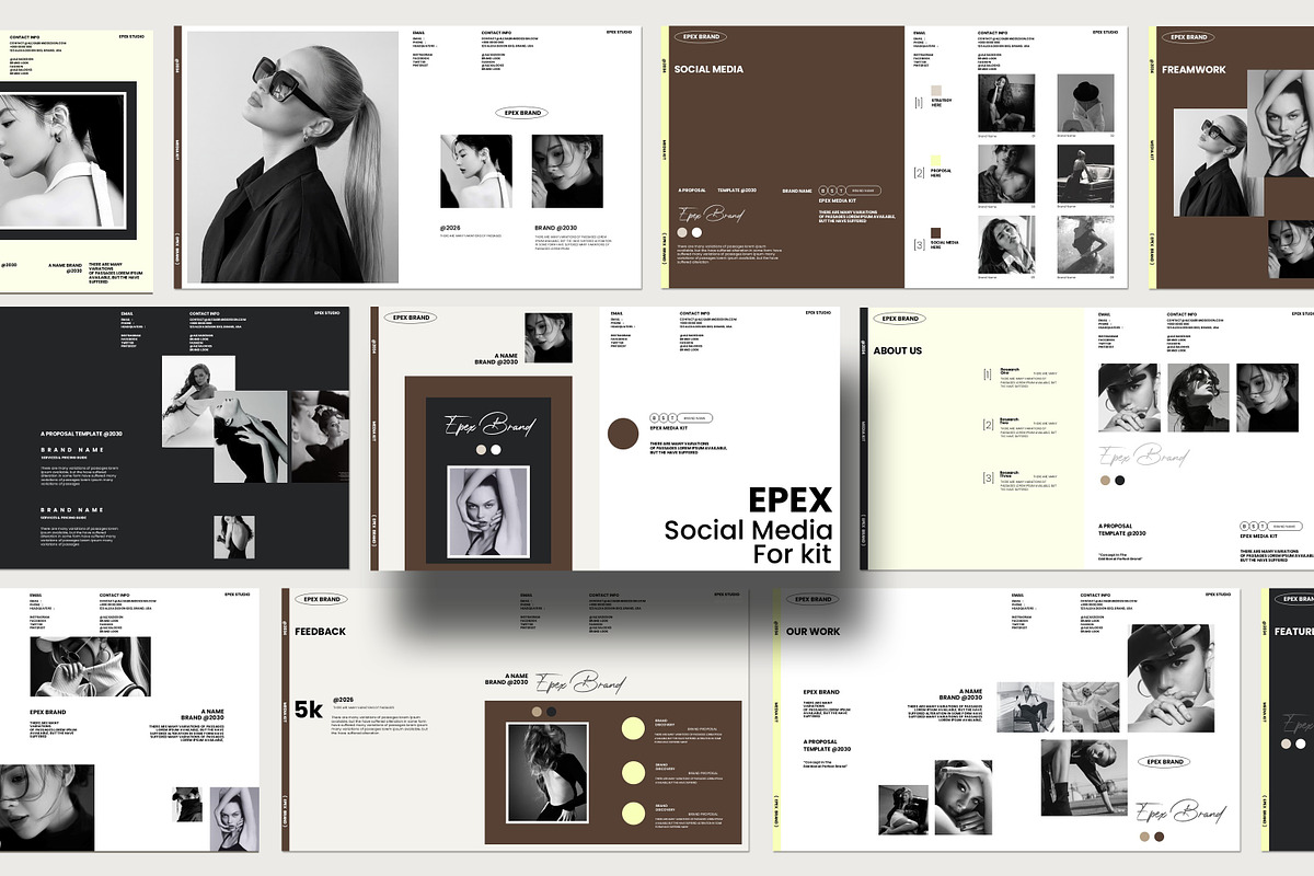 EPEX | Social Media Kit Template, a Presentation Template by Slide-Agency (Photo 7 of 11)