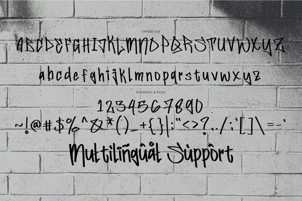 Circle Around - Graffiti Font, a Handwritten Font by tebaltipislab (Photo 8 of 9)