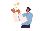 Rich and poor people concept set, a Finance Illustration by Good Studio (Thumbnail 4 of 5)