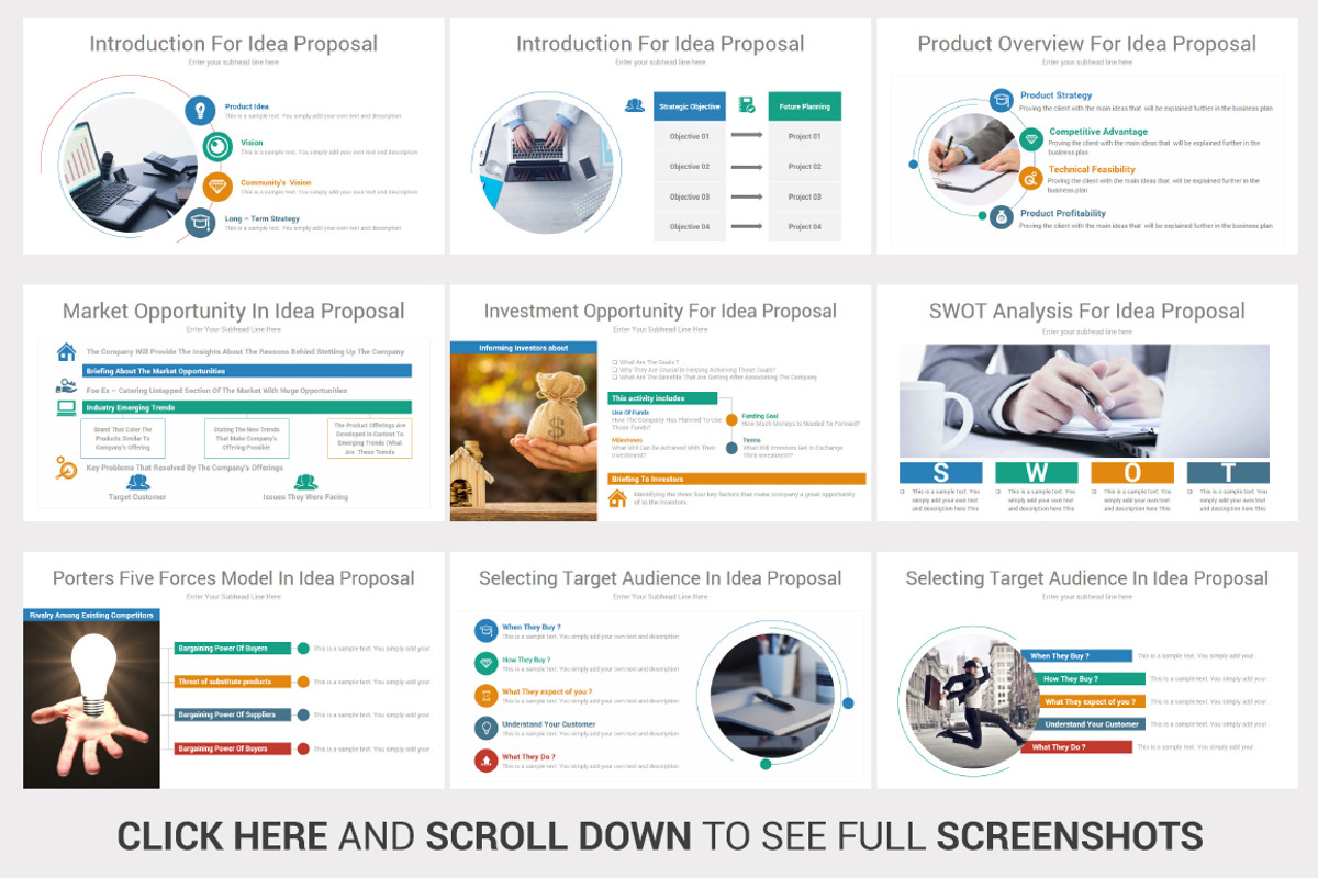 Business Proposal Google Slides, a Presentation Template by OceanArt (Photo 9 of 20)