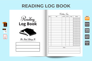 Book Reading Log Book KDP Interior