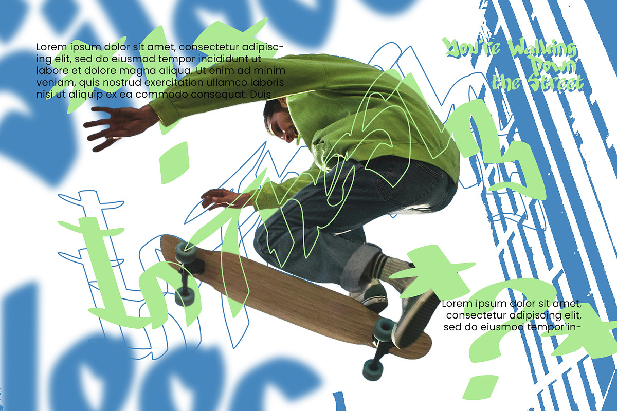 Silooc - Graffiti Font Type, a Script Font by ArtiXLabs (Photo 4 of 11)