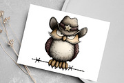 Whimsical Western Animal Clipart, an Illustration by Canvas Craft (Thumbnail 5 of 7)