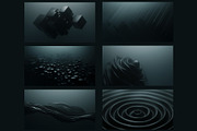 Obsidian Flow - Animated Backgrounds, a Texture Graphic by Mio Buono (Thumbnail 3 of 7)