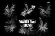 6 Powder Blast Photoshop Brushes ABR, a Brush Add-On by Walllow Creatives (Thumbnail 4 of 4)