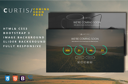 Curtis - Coming Soon Page